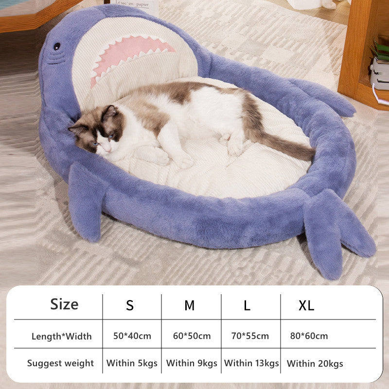 Shark Snuggle Pet Bed™