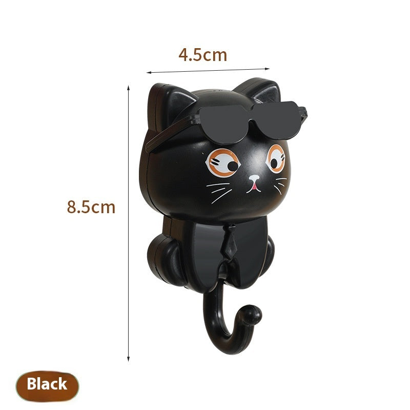 Creative Cat Headband Sunglasses Cartoon Hook Punch-free