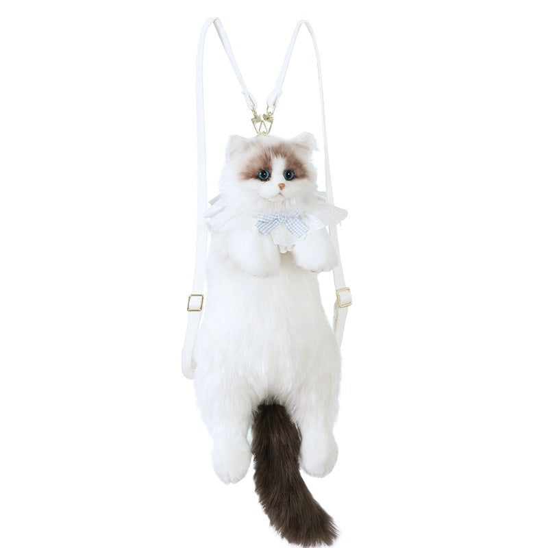PurrPack Plush Cat Bag