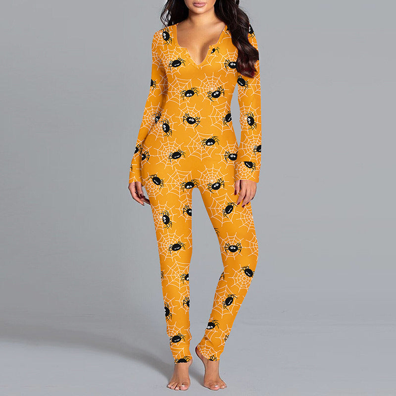 Spooky Chic Halloween Jumpsuit™