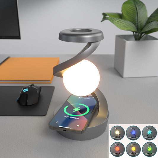 LunaGlow Rotating Moon Desk Lamp™