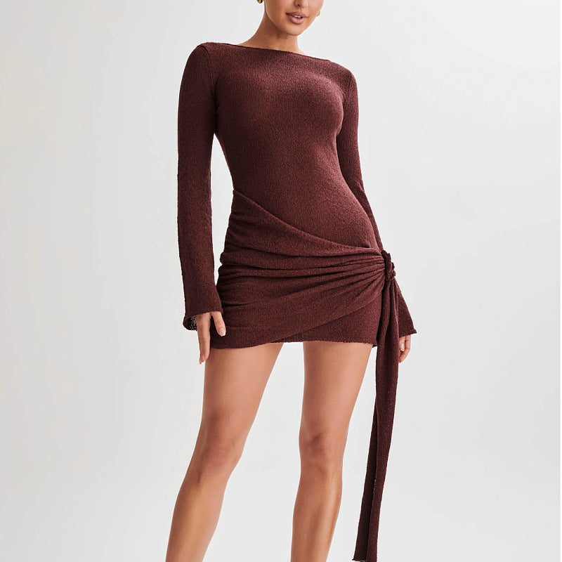 VibeVixen Backless Slim Dress™