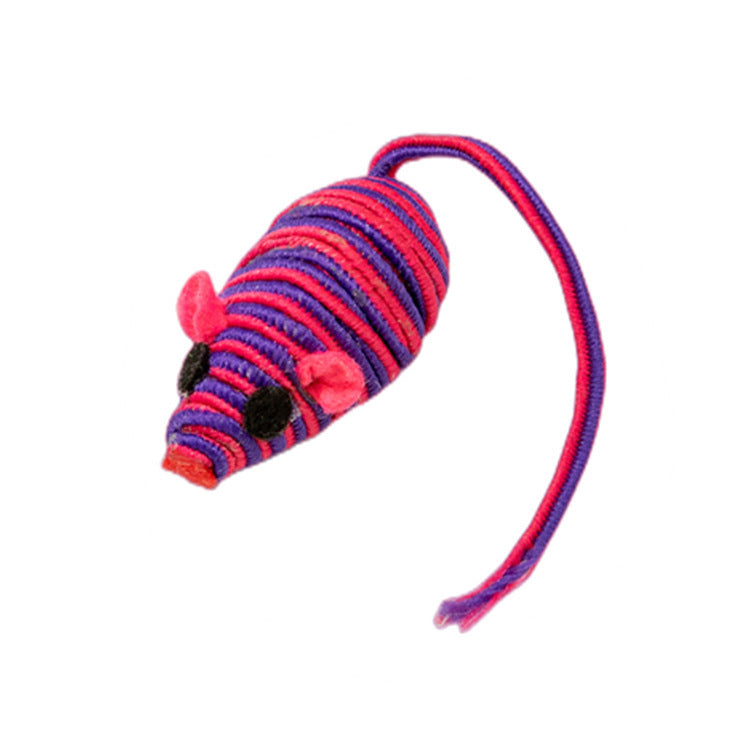 WhiskerWhirl Colorful Winding Mouse Toy™