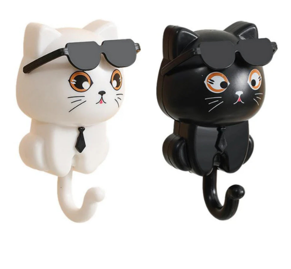 Creative Cat Headband Sunglasses Cartoon Hook Punch-free