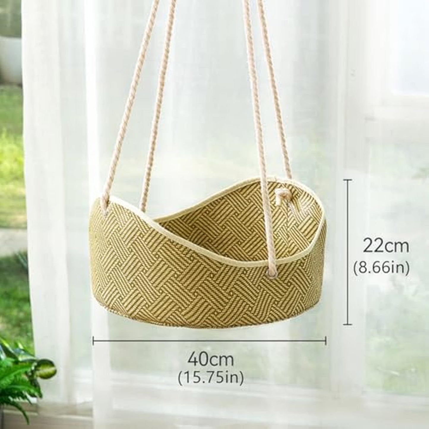 Whisker Haven Rattan Cat Hammock™