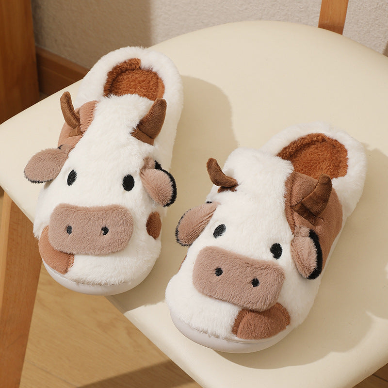 Kawaii Cow Cuddle Slippers™