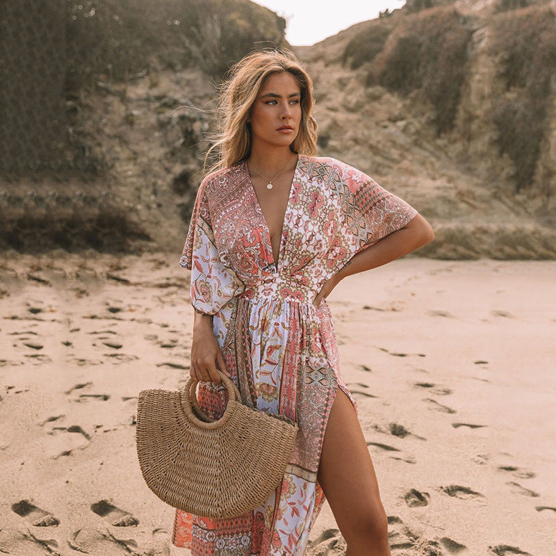 Boho Bloom Beach Dress ™