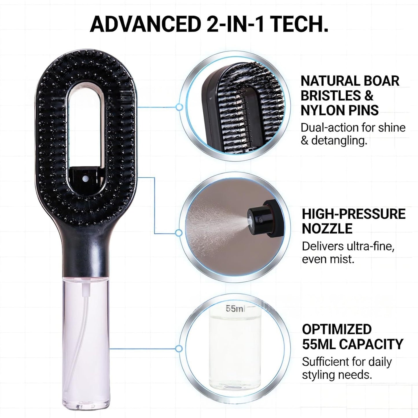 Spray Hair Brush™