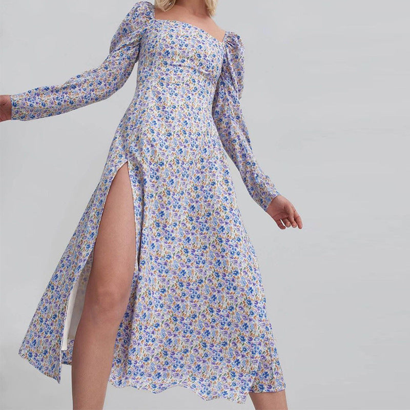 DaisyDream Long-Sleeved Slit Dress™