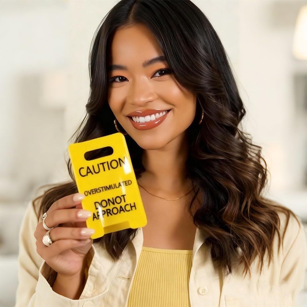 An Overexcitement Warningyellow-clipped Hairpin Symbolizing Overstimulation