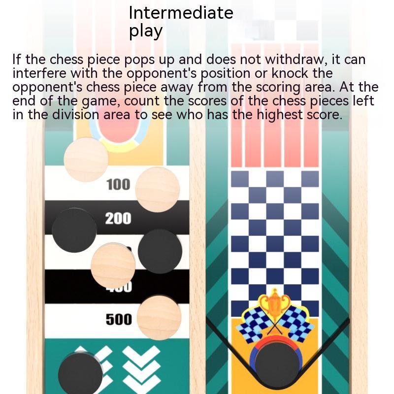 Children's Educational Wooden Playing Chess Desktop Game