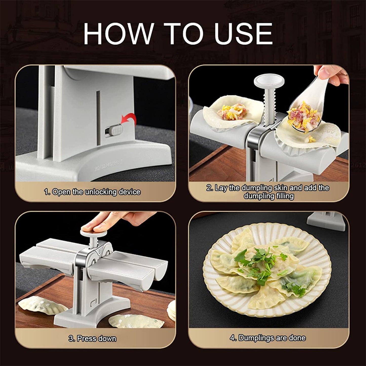 DumplingEase Manual Press™