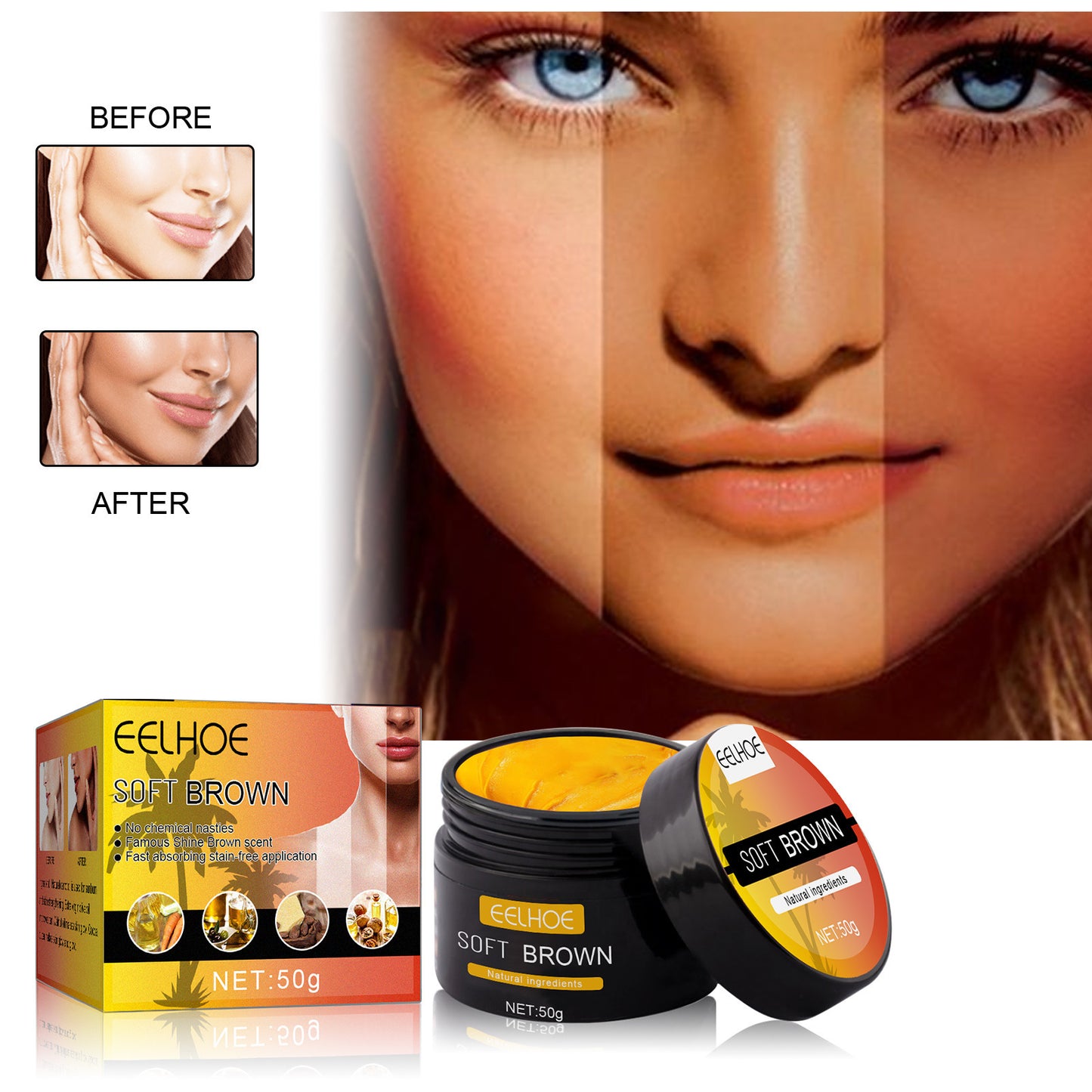 Crema Bronceadora Corporal