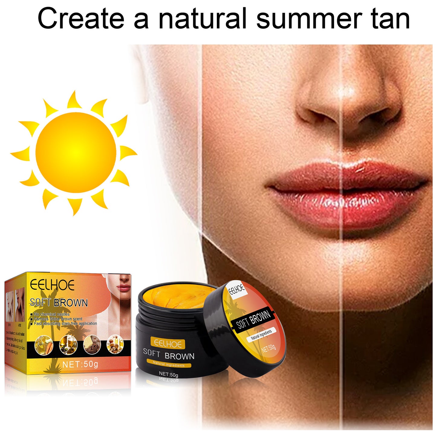 SunKissed Glow Tanning Cream™